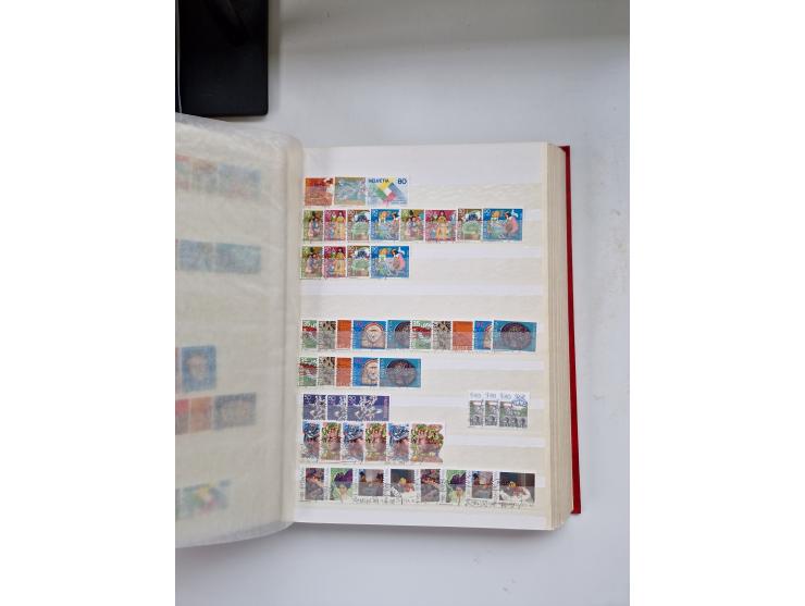 1850/1975 (ca.), meist gestempelter Dublettenbestand sowie einige Briefe, mit Schwerpunkt Pro Juventute und Pro Patria, mit e