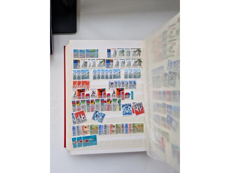 1850/1975 (ca.), meist gestempelter Dublettenbestand sowie einige Briefe, mit Schwerpunkt Pro Juventute und Pro Patria, mit e