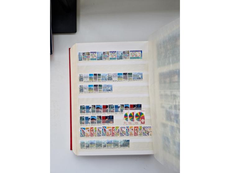 1850/1975 (ca.), meist gestempelter Dublettenbestand sowie einige Briefe, mit Schwerpunkt Pro Juventute und Pro Patria, mit e