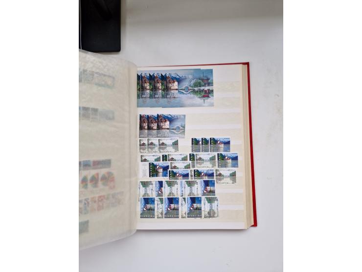 1850/1975 (ca.), meist gestempelter Dublettenbestand sowie einige Briefe, mit Schwerpunkt Pro Juventute und Pro Patria, mit e