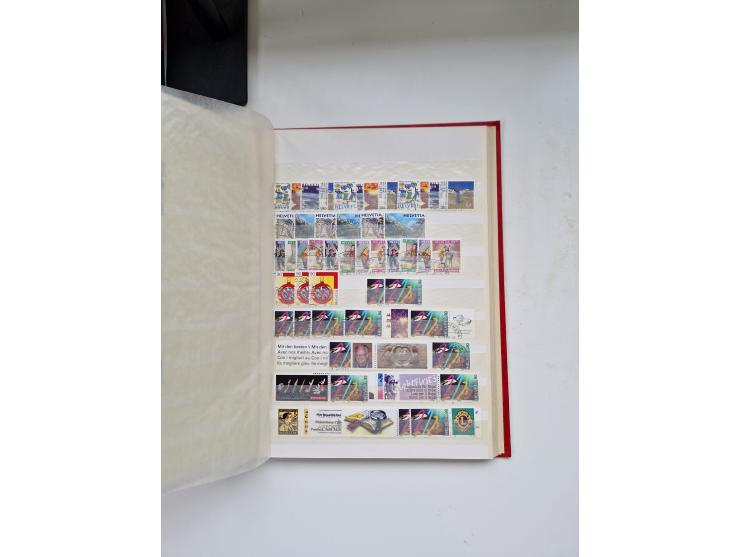 1850/1975 (ca.), meist gestempelter Dublettenbestand sowie einige Briefe, mit Schwerpunkt Pro Juventute und Pro Patria, mit e