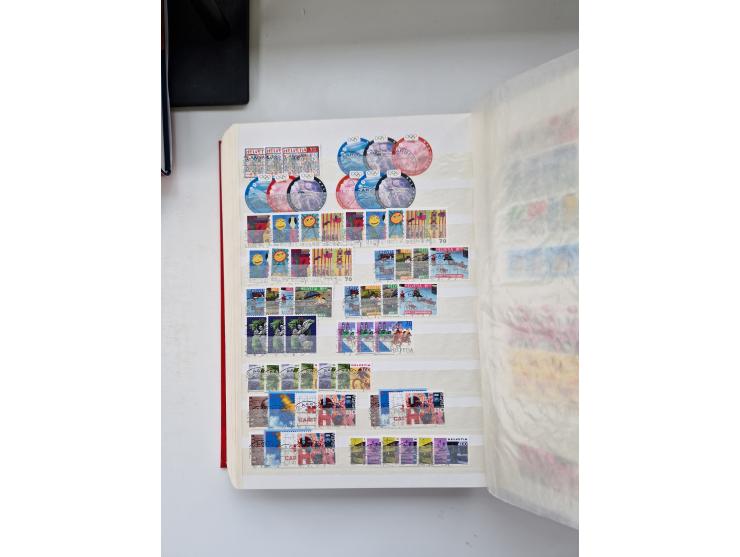 1850/1975 (ca.), meist gestempelter Dublettenbestand sowie einige Briefe, mit Schwerpunkt Pro Juventute und Pro Patria, mit e