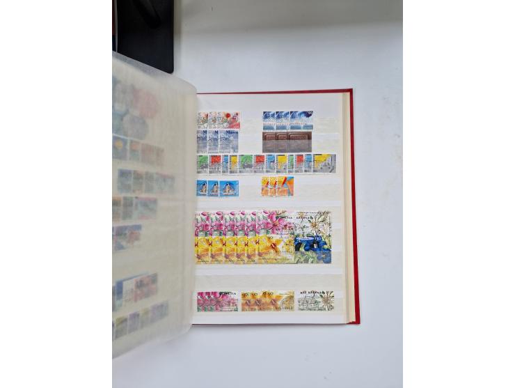 1850/1975 (ca.), meist gestempelter Dublettenbestand sowie einige Briefe, mit Schwerpunkt Pro Juventute und Pro Patria, mit e