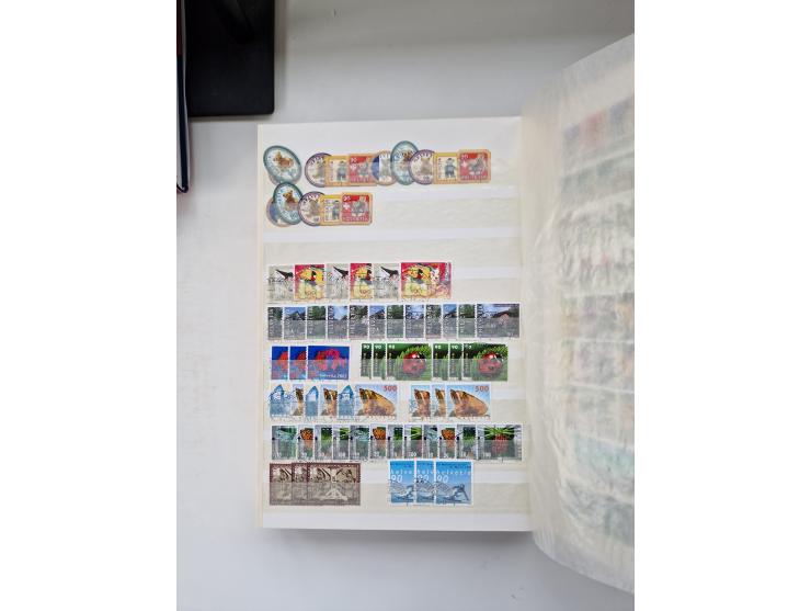 1850/1975 (ca.), meist gestempelter Dublettenbestand sowie einige Briefe, mit Schwerpunkt Pro Juventute und Pro Patria, mit e