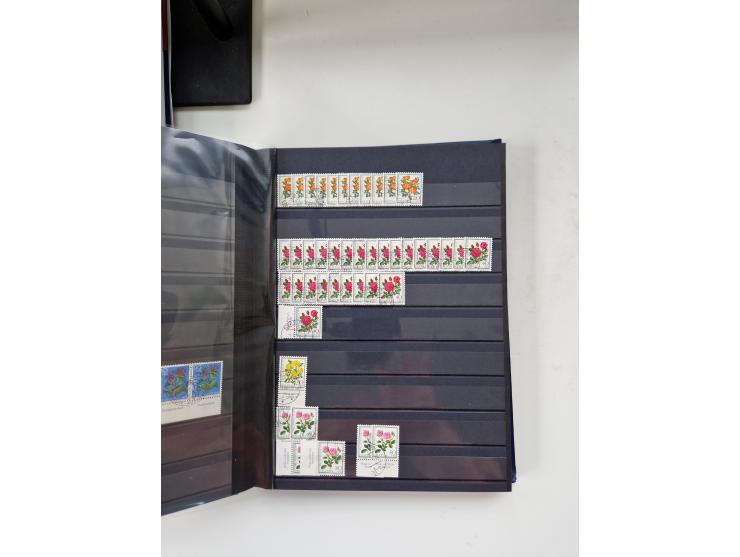 1850/1975 (ca.), meist gestempelter Dublettenbestand sowie einige Briefe, mit Schwerpunkt Pro Juventute und Pro Patria, mit e