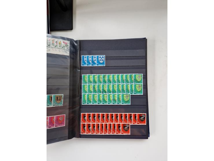 1850/1975 (ca.), meist gestempelter Dublettenbestand sowie einige Briefe, mit Schwerpunkt Pro Juventute und Pro Patria, mit e