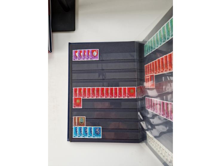 1850/1975 (ca.), meist gestempelter Dublettenbestand sowie einige Briefe, mit Schwerpunkt Pro Juventute und Pro Patria, mit e