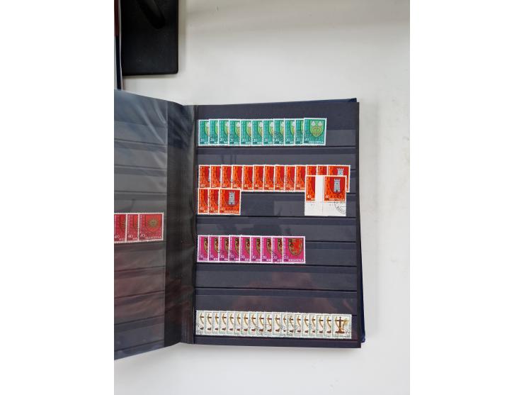 1850/1975 (ca.), meist gestempelter Dublettenbestand sowie einige Briefe, mit Schwerpunkt Pro Juventute und Pro Patria, mit e