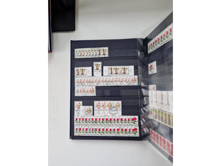 1850/1975 (ca.), meist gestempelter Dublettenbestand sowie einige Briefe, mit Schwerpunkt Pro Juventute und Pro Patria, mit e