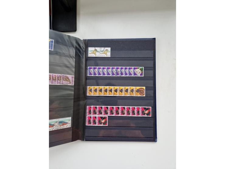 1850/1975 (ca.), meist gestempelter Dublettenbestand sowie einige Briefe, mit Schwerpunkt Pro Juventute und Pro Patria, mit e