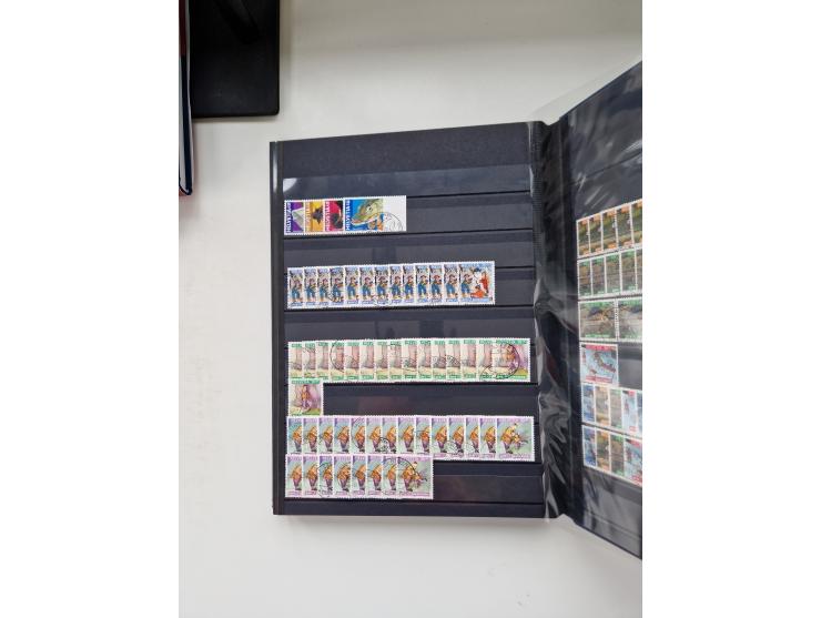 1850/1975 (ca.), meist gestempelter Dublettenbestand sowie einige Briefe, mit Schwerpunkt Pro Juventute und Pro Patria, mit e