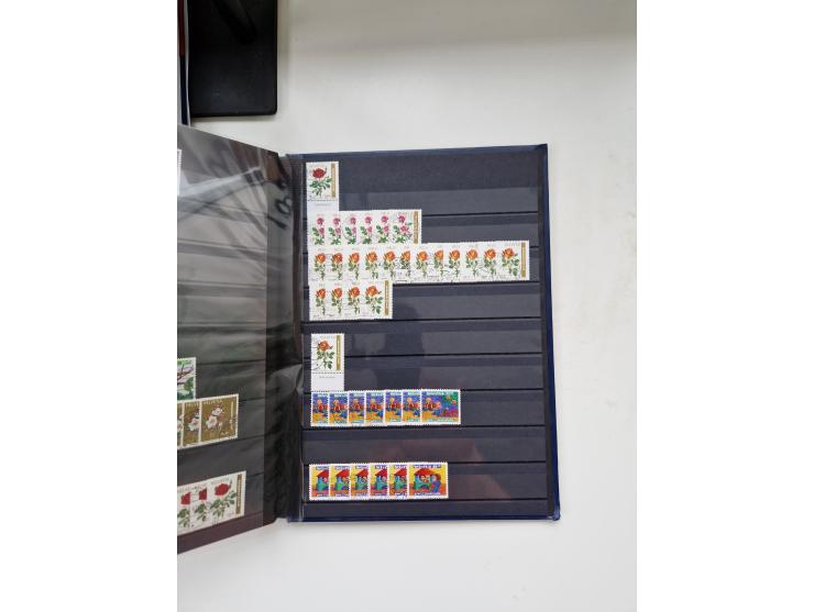 1850/1975 (ca.), meist gestempelter Dublettenbestand sowie einige Briefe, mit Schwerpunkt Pro Juventute und Pro Patria, mit e