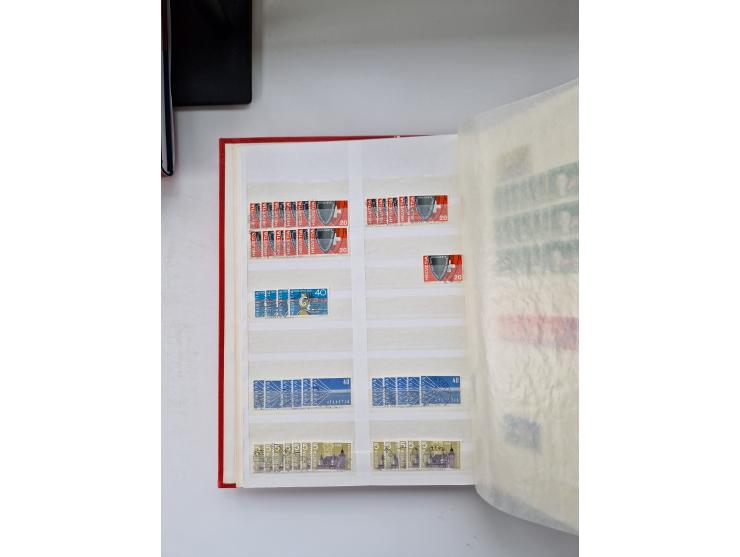 1850/1975 (ca.), meist gestempelter Dublettenbestand sowie einige Briefe, mit Schwerpunkt Pro Juventute und Pro Patria, mit e