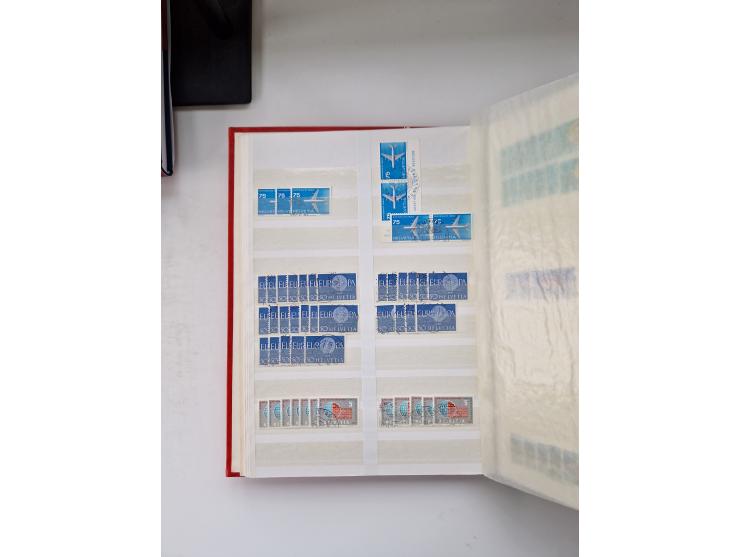 1850/1975 (ca.), meist gestempelter Dublettenbestand sowie einige Briefe, mit Schwerpunkt Pro Juventute und Pro Patria, mit e