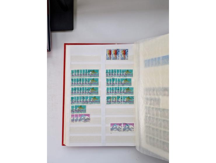 1850/1975 (ca.), meist gestempelter Dublettenbestand sowie einige Briefe, mit Schwerpunkt Pro Juventute und Pro Patria, mit e