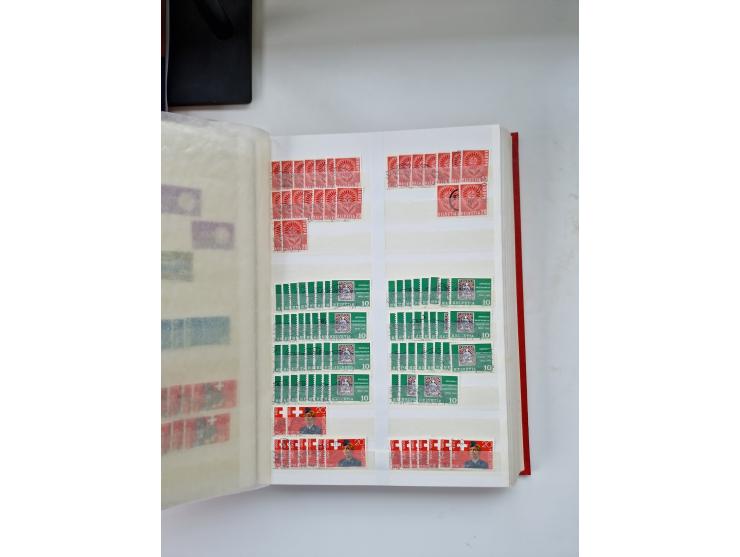 1850/1975 (ca.), meist gestempelter Dublettenbestand sowie einige Briefe, mit Schwerpunkt Pro Juventute und Pro Patria, mit e