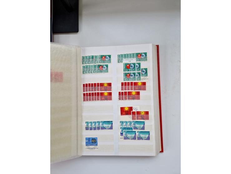 1850/1975 (ca.), meist gestempelter Dublettenbestand sowie einige Briefe, mit Schwerpunkt Pro Juventute und Pro Patria, mit e