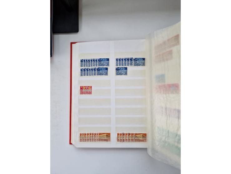 1850/1975 (ca.), meist gestempelter Dublettenbestand sowie einige Briefe, mit Schwerpunkt Pro Juventute und Pro Patria, mit e