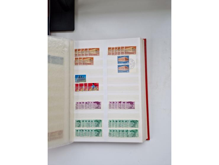 1850/1975 (ca.), meist gestempelter Dublettenbestand sowie einige Briefe, mit Schwerpunkt Pro Juventute und Pro Patria, mit e