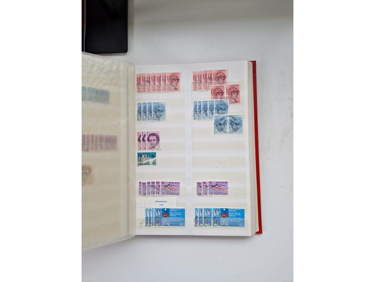 1850/1975 (ca.), meist gestempelter Dublettenbestand sowie einige Briefe, mit Schwerpunkt Pro Juventute und Pro Patria, mit e