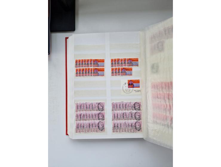 1850/1975 (ca.), meist gestempelter Dublettenbestand sowie einige Briefe, mit Schwerpunkt Pro Juventute und Pro Patria, mit e