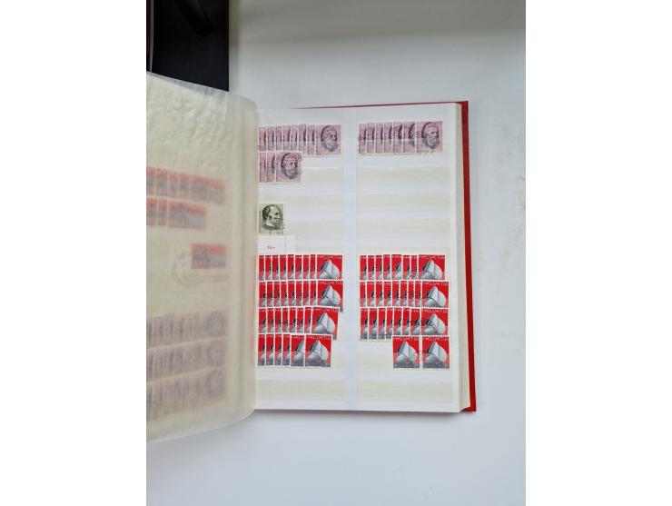 1850/1975 (ca.), meist gestempelter Dublettenbestand sowie einige Briefe, mit Schwerpunkt Pro Juventute und Pro Patria, mit e