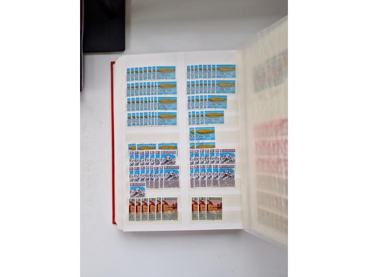 1850/1975 (ca.), meist gestempelter Dublettenbestand sowie einige Briefe, mit Schwerpunkt Pro Juventute und Pro Patria, mit e