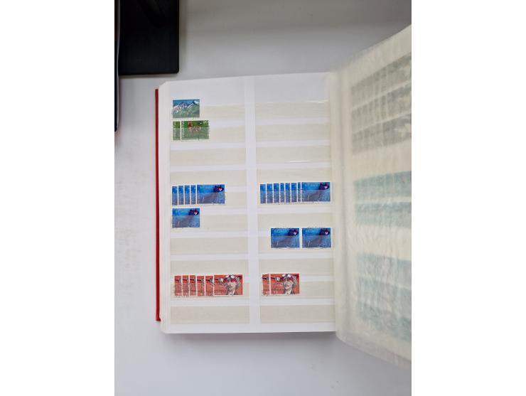 1850/1975 (ca.), meist gestempelter Dublettenbestand sowie einige Briefe, mit Schwerpunkt Pro Juventute und Pro Patria, mit e