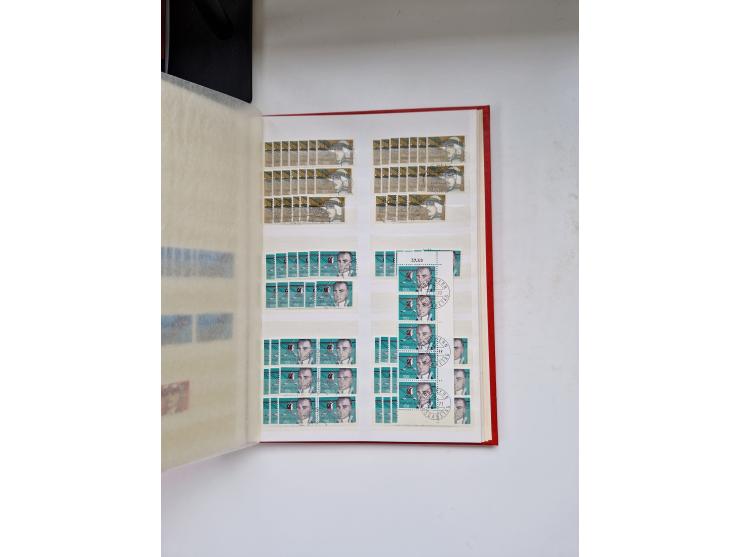 1850/1975 (ca.), meist gestempelter Dublettenbestand sowie einige Briefe, mit Schwerpunkt Pro Juventute und Pro Patria, mit e