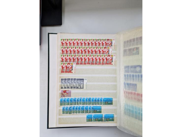 1850/1975 (ca.), meist gestempelter Dublettenbestand sowie einige Briefe, mit Schwerpunkt Pro Juventute und Pro Patria, mit e