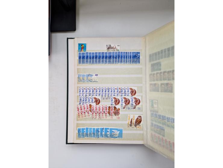 1850/1975 (ca.), meist gestempelter Dublettenbestand sowie einige Briefe, mit Schwerpunkt Pro Juventute und Pro Patria, mit e