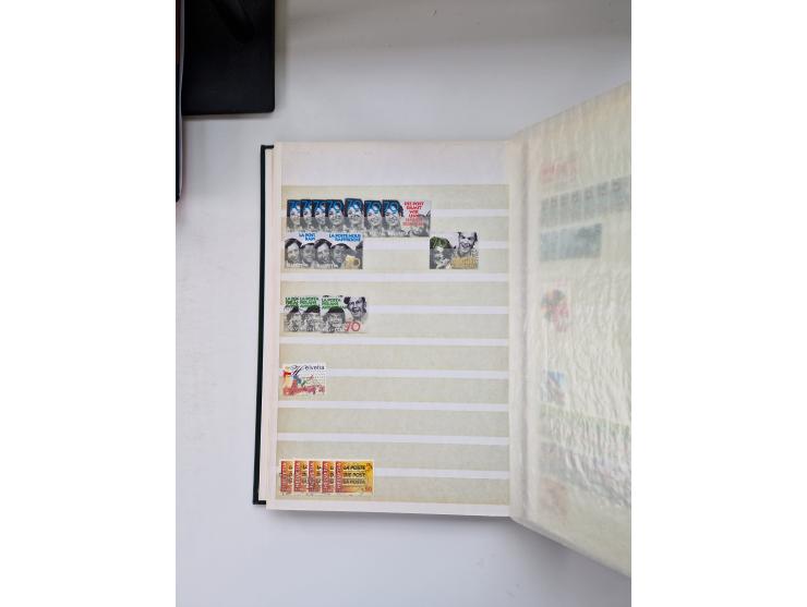 1850/1975 (ca.), meist gestempelter Dublettenbestand sowie einige Briefe, mit Schwerpunkt Pro Juventute und Pro Patria, mit e