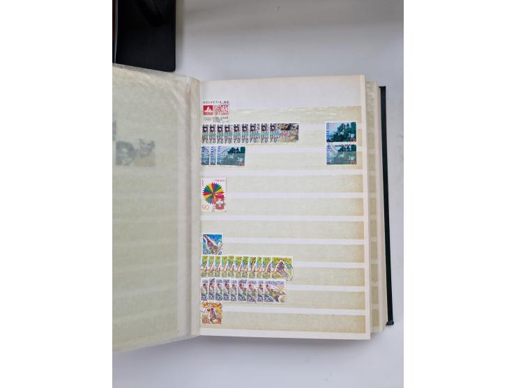 1850/1975 (ca.), meist gestempelter Dublettenbestand sowie einige Briefe, mit Schwerpunkt Pro Juventute und Pro Patria, mit e