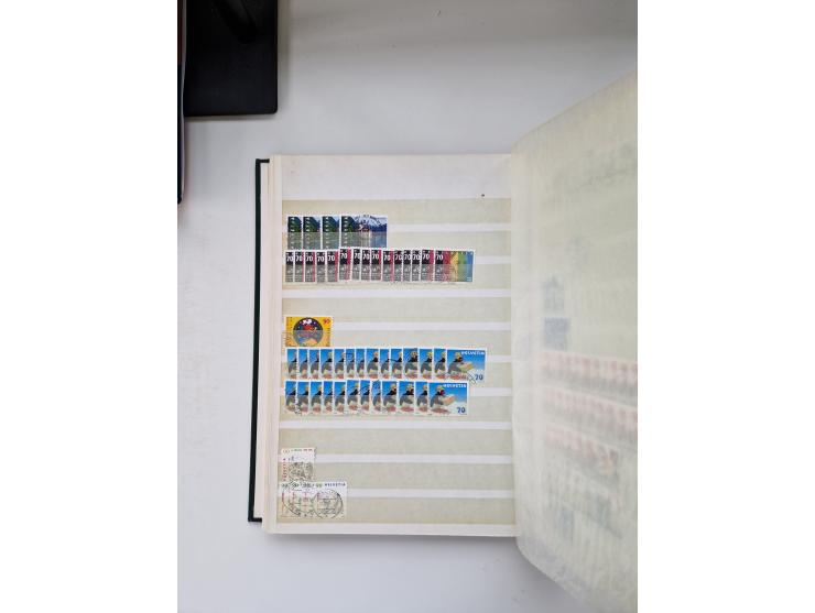 1850/1975 (ca.), meist gestempelter Dublettenbestand sowie einige Briefe, mit Schwerpunkt Pro Juventute und Pro Patria, mit e