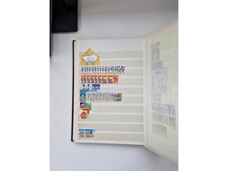 1850/1975 (ca.), meist gestempelter Dublettenbestand sowie einige Briefe, mit Schwerpunkt Pro Juventute und Pro Patria, mit e