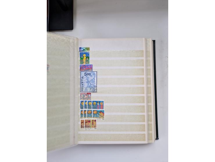 1850/1975 (ca.), meist gestempelter Dublettenbestand sowie einige Briefe, mit Schwerpunkt Pro Juventute und Pro Patria, mit e