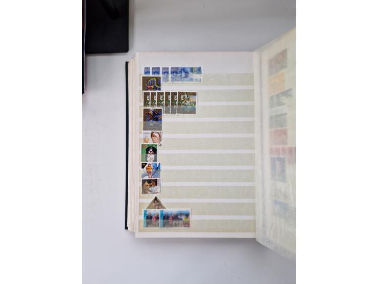 1850/1975 (ca.), meist gestempelter Dublettenbestand sowie einige Briefe, mit Schwerpunkt Pro Juventute und Pro Patria, mit e