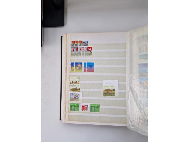 1850/1975 (ca.), meist gestempelter Dublettenbestand sowie einige Briefe, mit Schwerpunkt Pro Juventute und Pro Patria, mit e