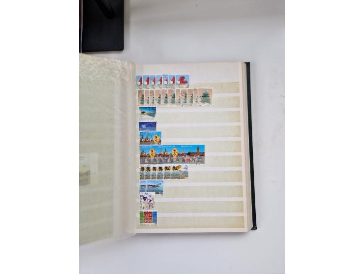 1850/1975 (ca.), meist gestempelter Dublettenbestand sowie einige Briefe, mit Schwerpunkt Pro Juventute und Pro Patria, mit e