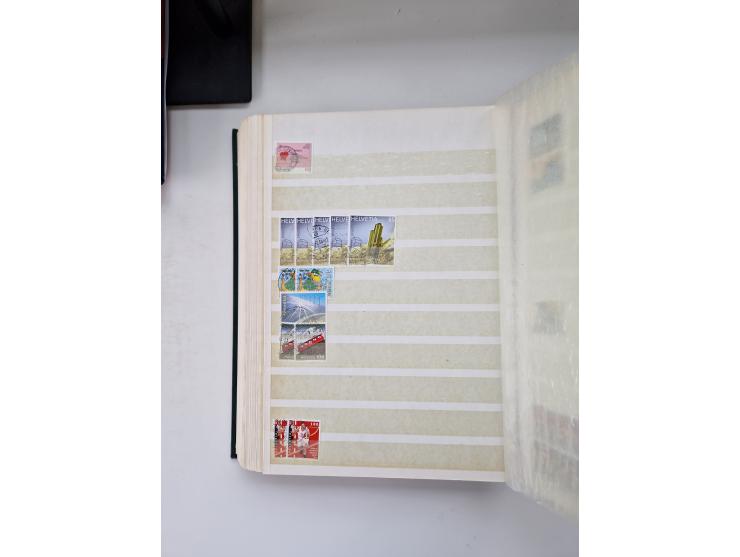 1850/1975 (ca.), meist gestempelter Dublettenbestand sowie einige Briefe, mit Schwerpunkt Pro Juventute und Pro Patria, mit e