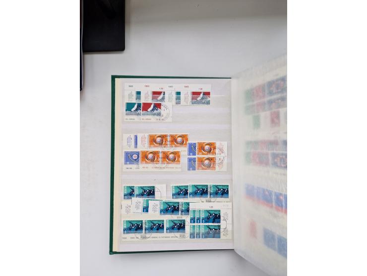 1850/1975 (ca.), meist gestempelter Dublettenbestand sowie einige Briefe, mit Schwerpunkt Pro Juventute und Pro Patria, mit e