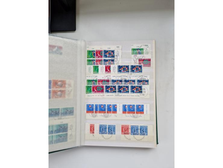 1850/1975 (ca.), meist gestempelter Dublettenbestand sowie einige Briefe, mit Schwerpunkt Pro Juventute und Pro Patria, mit e