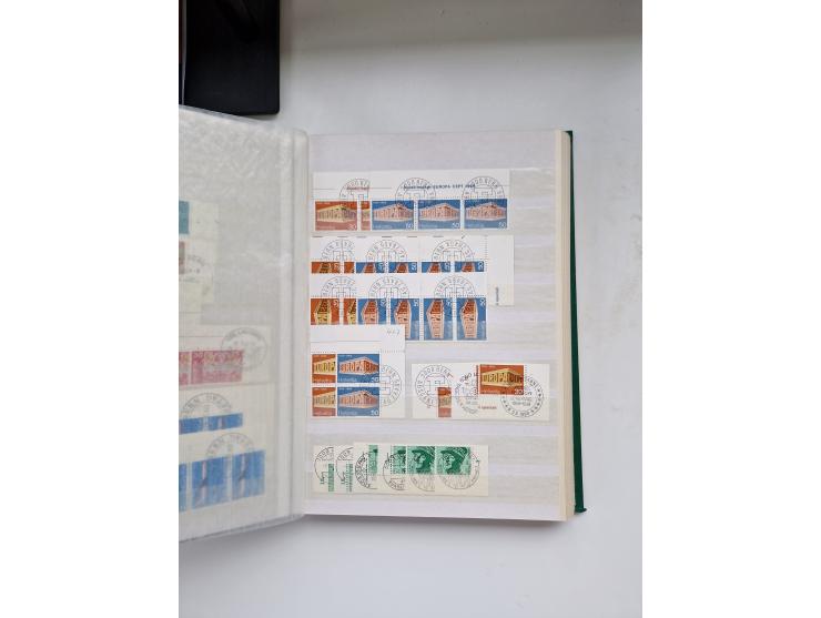 1850/1975 (ca.), meist gestempelter Dublettenbestand sowie einige Briefe, mit Schwerpunkt Pro Juventute und Pro Patria, mit e