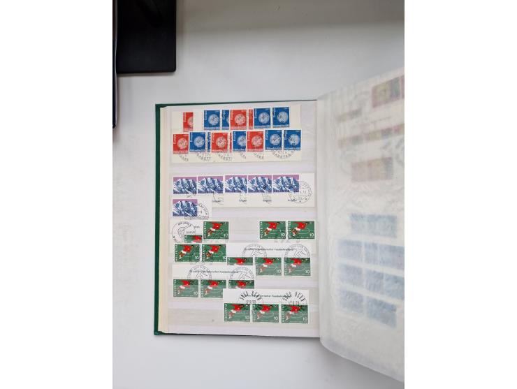 1850/1975 (ca.), meist gestempelter Dublettenbestand sowie einige Briefe, mit Schwerpunkt Pro Juventute und Pro Patria, mit e