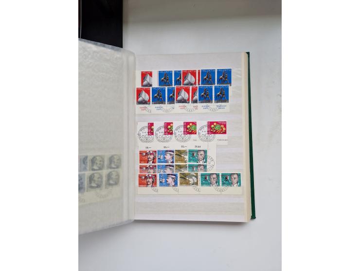 1850/1975 (ca.), meist gestempelter Dublettenbestand sowie einige Briefe, mit Schwerpunkt Pro Juventute und Pro Patria, mit e