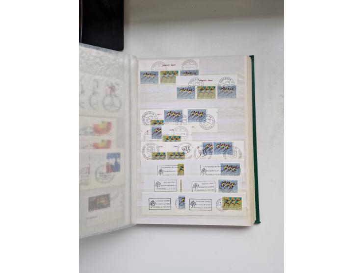 1850/1975 (ca.), meist gestempelter Dublettenbestand sowie einige Briefe, mit Schwerpunkt Pro Juventute und Pro Patria, mit e