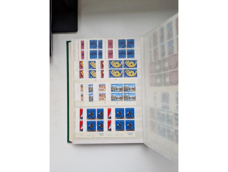 1850/1975 (ca.), meist gestempelter Dublettenbestand sowie einige Briefe, mit Schwerpunkt Pro Juventute und Pro Patria, mit e