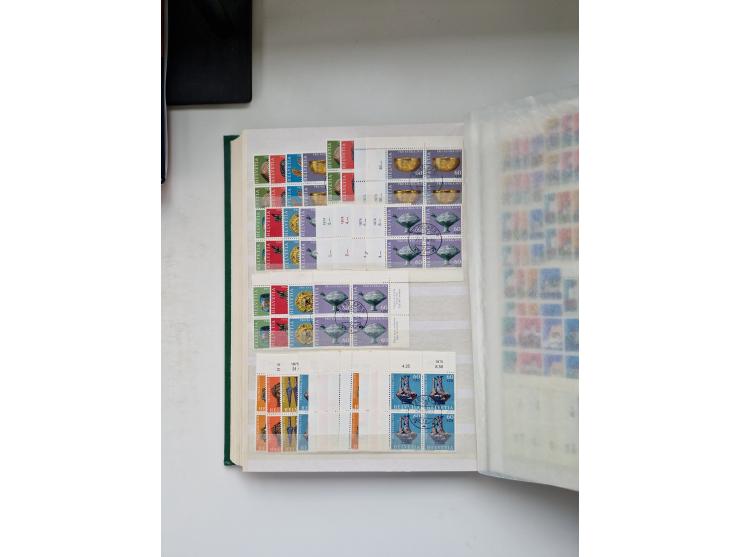 1850/1975 (ca.), meist gestempelter Dublettenbestand sowie einige Briefe, mit Schwerpunkt Pro Juventute und Pro Patria, mit e