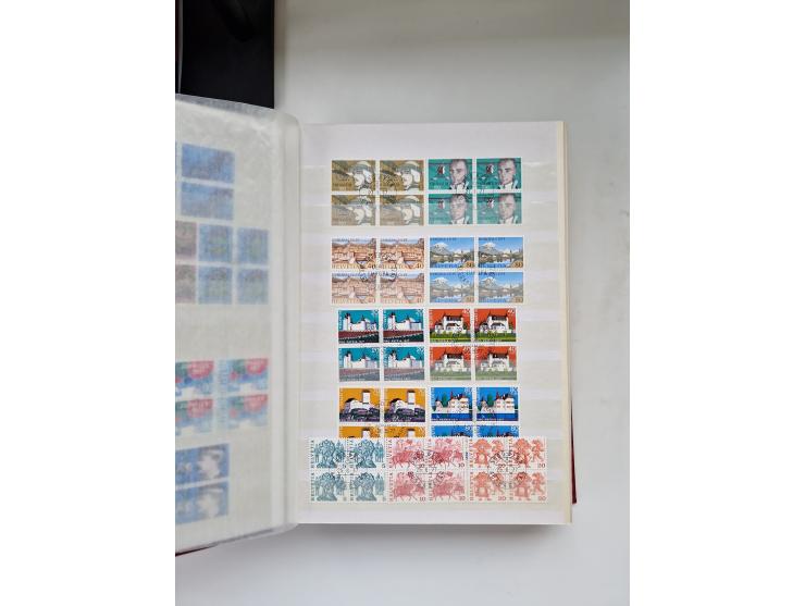 1850/1975 (ca.), meist gestempelter Dublettenbestand sowie einige Briefe, mit Schwerpunkt Pro Juventute und Pro Patria, mit e