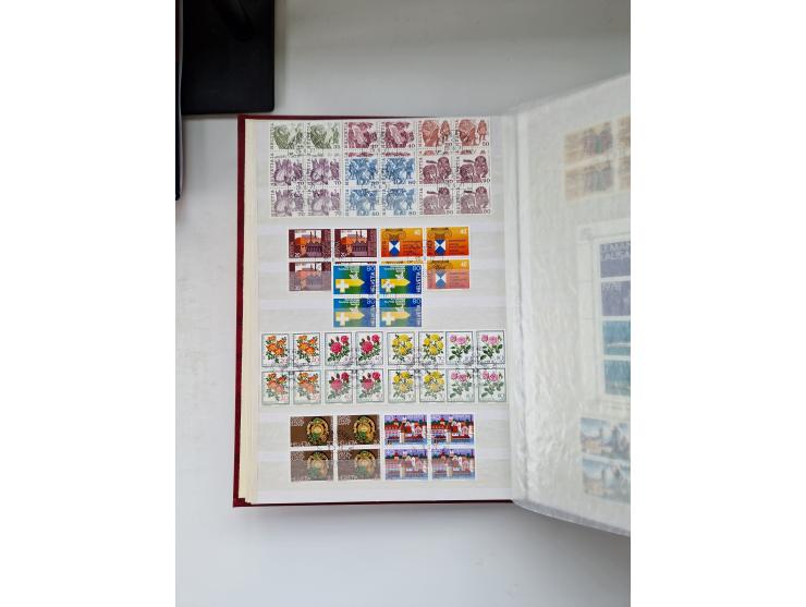 1850/1975 (ca.), meist gestempelter Dublettenbestand sowie einige Briefe, mit Schwerpunkt Pro Juventute und Pro Patria, mit e